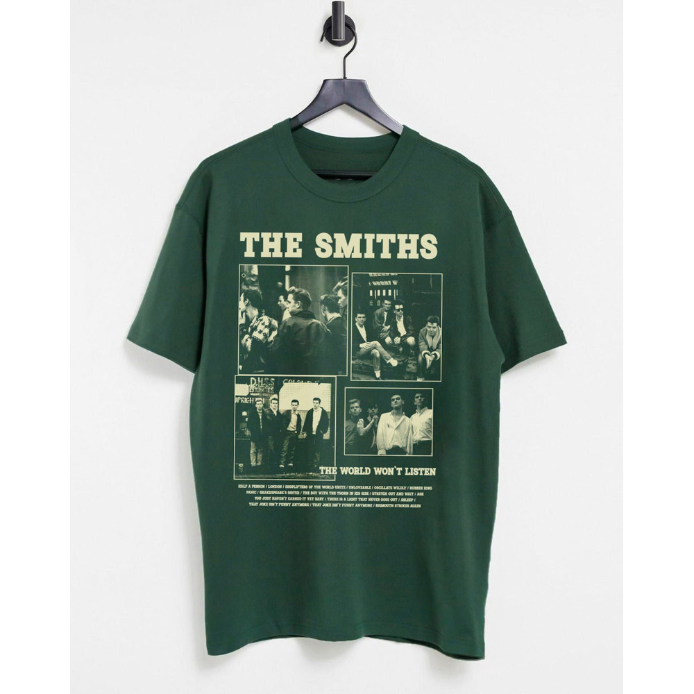 The World Won't Listen Album The Smiths Tshirt The Smiths Shirt, The World Won't Listen Album ,The Smiths Gift for men women unisex t-shirt.jpg