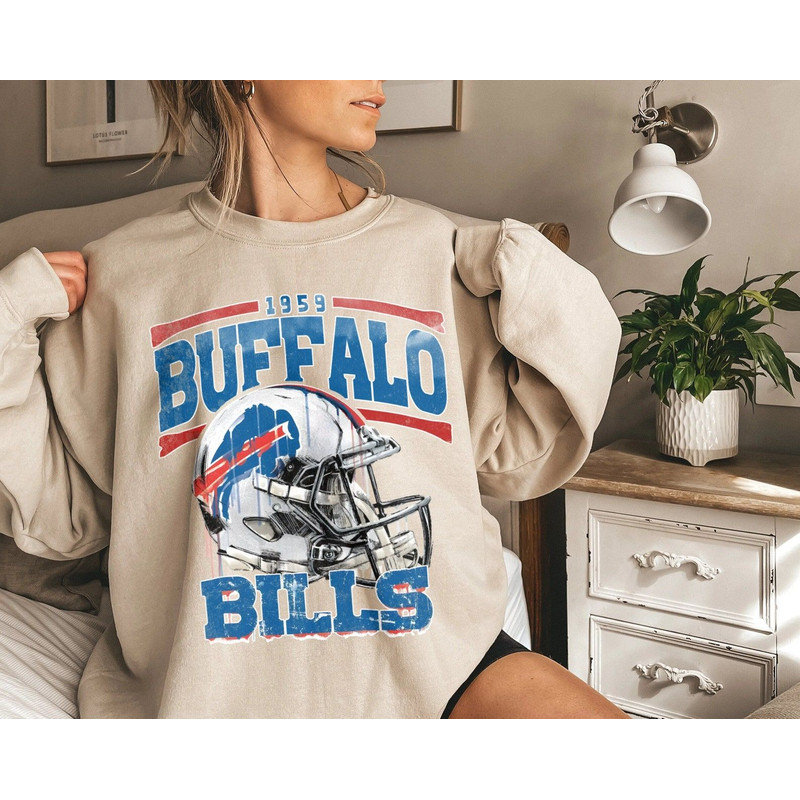 Vintage Bufallo Football Shirt, Bufallo Football Crewneck, Bufallo Sweatshirt, Newyork Football, Sunday football, Gift for him, Gift for her.jpg