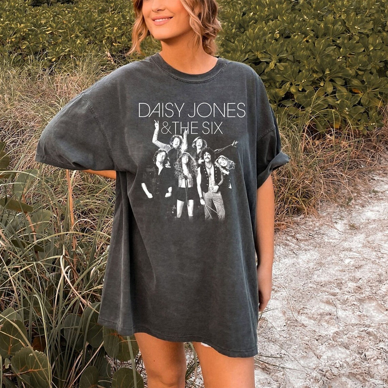 Vintage Daisy Jones and The Six T-Shirt, The Aurora Shirt, Vintage 90s Daisy Jones T-shirt, Unisex Shirt, Gift For Fan.jpg