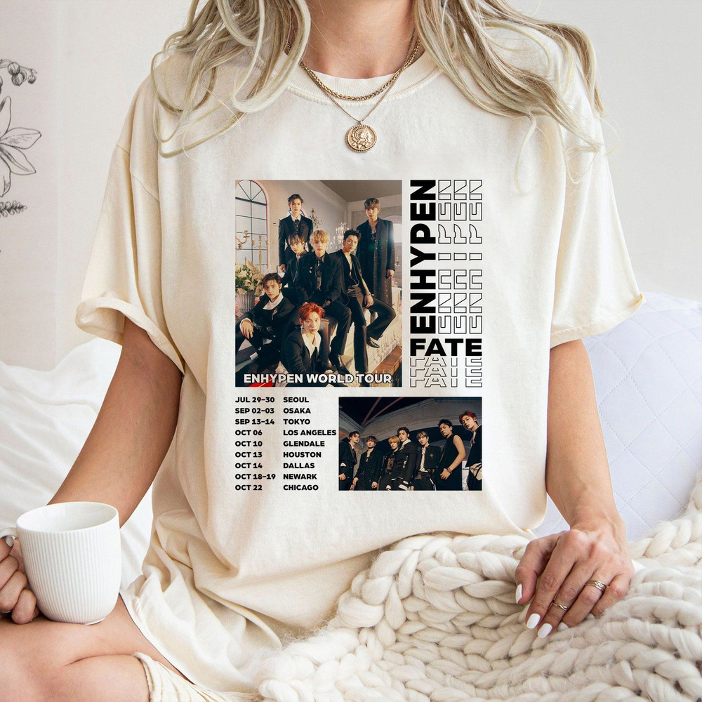 Vintage Enhypen Fate World Tour Shirt, Enhypen World Tour Fate 2023 Shirt, Enhypen Kpop Shirt, Enhypen Niki, Jake, Sunoo, Heeseung, Jungwon.jpg