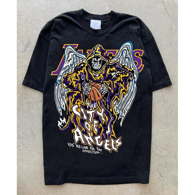 Warren Lotas Has no love for the opposition Lakers nba T-shirt NBA lakers shirt, Lebron james vintage shirt Basketball Shirt.jpg