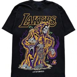 warren lotas  los angeles  lakers t-shirt  nba lakers shirt, basketball shirt - unisex
