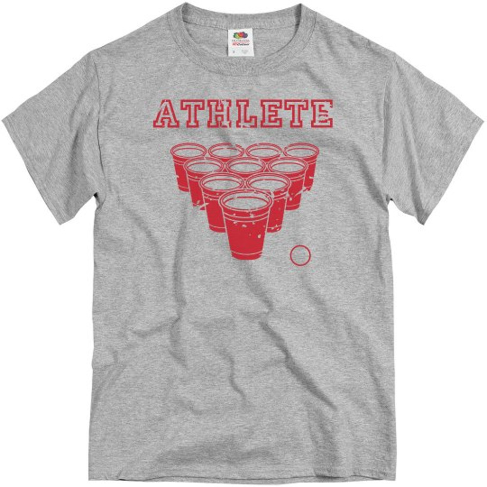 Beer Pong Athlete - Unisex Basic T-Shirt FunnyShirts.jpg