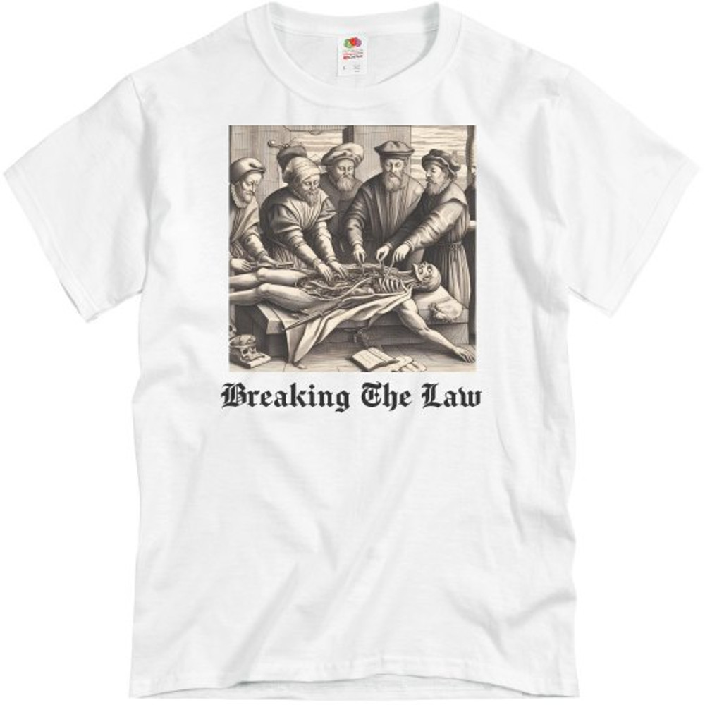 Breaking The Law T-Shirt - Unisex Basic Promo T-Shirt FunnyShirts.jpg