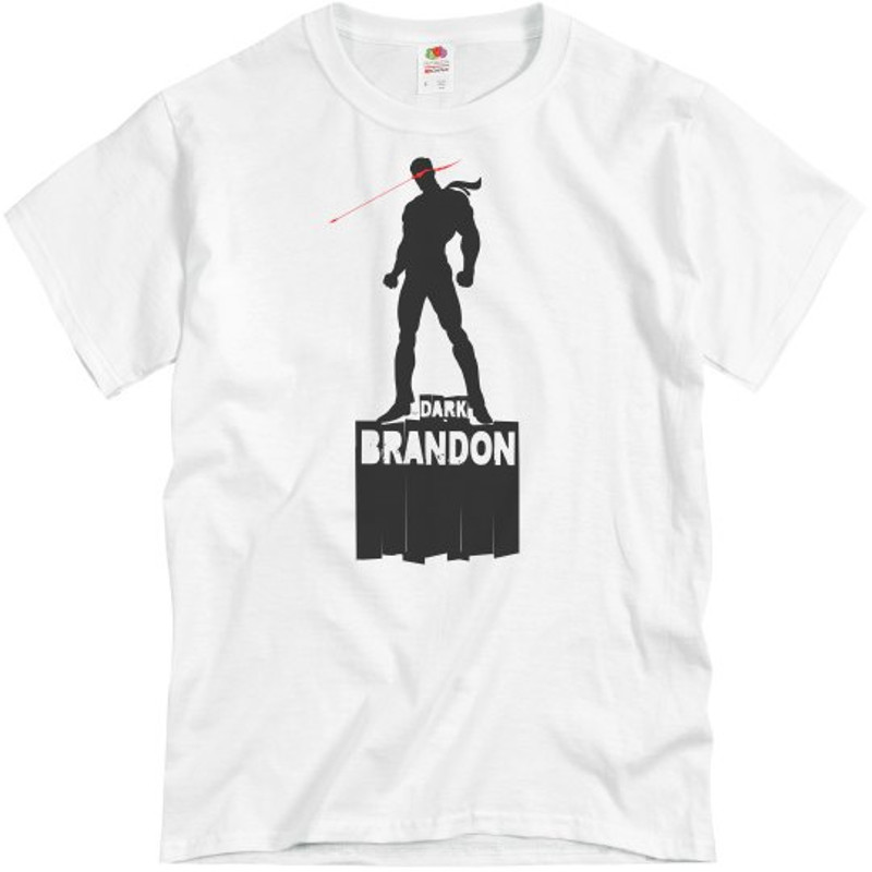 Comic Style Dark Brandon T-Shirt - Unisex Basic Promo T-Shirt FunnyShirts.jpg