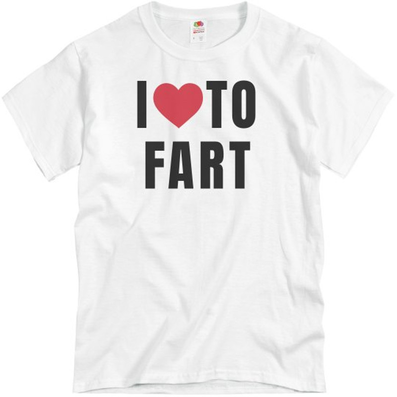 I Love To Fart - Unisex Basic Promo T-Shirt FunnyShirts.jpg