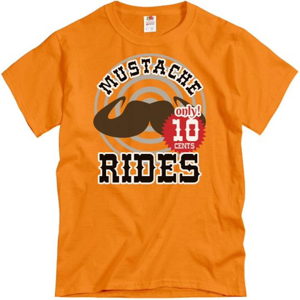 Mustache Rides - Unisex Basic T-Shirt FunnyShirts.jpg