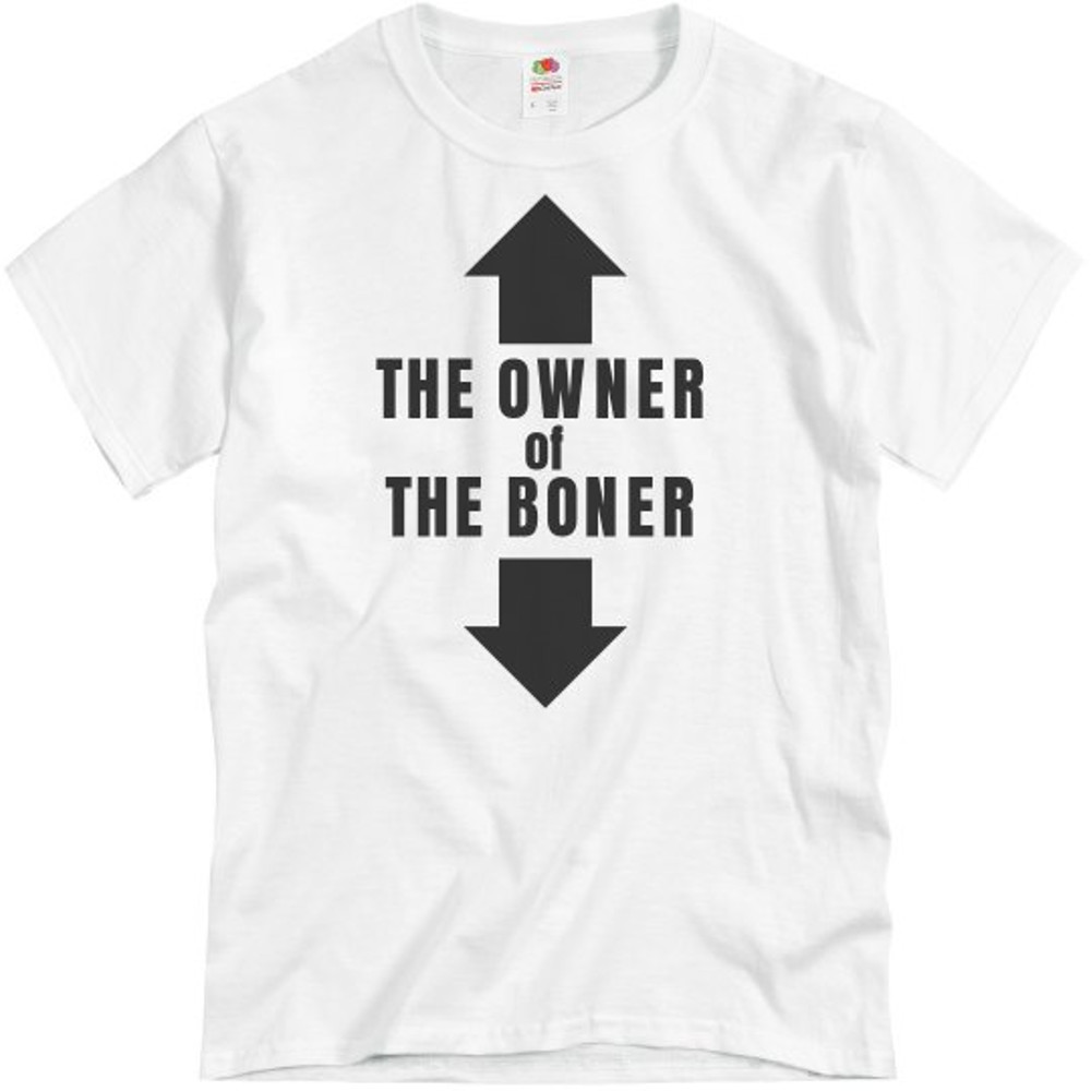Owner of the Boner - Unisex Basic Promo T-Shirt  FunnyShirts.jpg