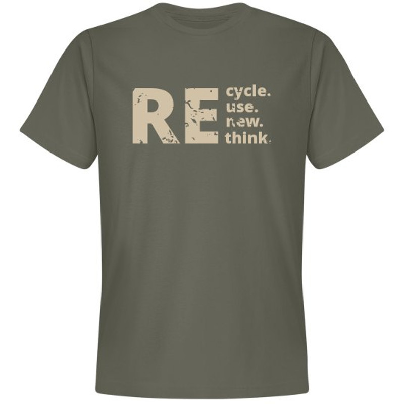 Recycle. Reuse. Renew, Rethink. Shirt - Unisex Premium T-Shirt FunnyShirts.jpg
