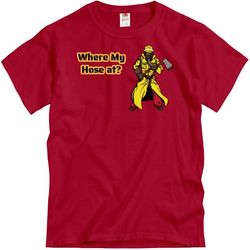 where my hose at - unisex basic t-shirt