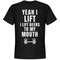 Yeah I Lift Beers Funny Fitness - Unisex Premium T-Shirt  FunnyShirts.jpg