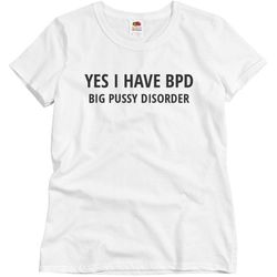 yes i have bpd shirt - ladies semi-fitted relaxed fit basic promo t-shirt