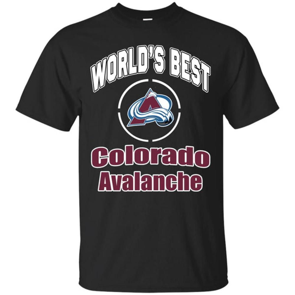 Amazing World's Best Dad Colorado Avalanche T Shirts.jpg