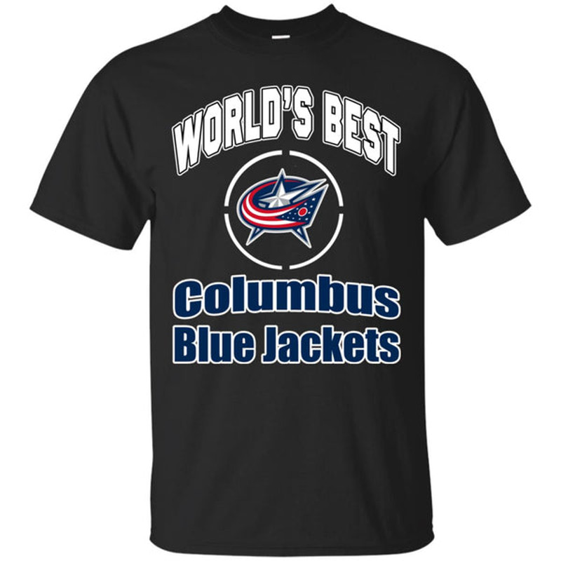 Amazing World's Best Dad Columbus Blue Jackets T Shirts.jpg