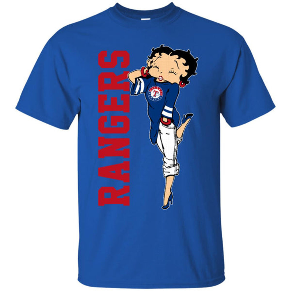 Betty Boop Girl Texas Rangers T Shirts.jpg