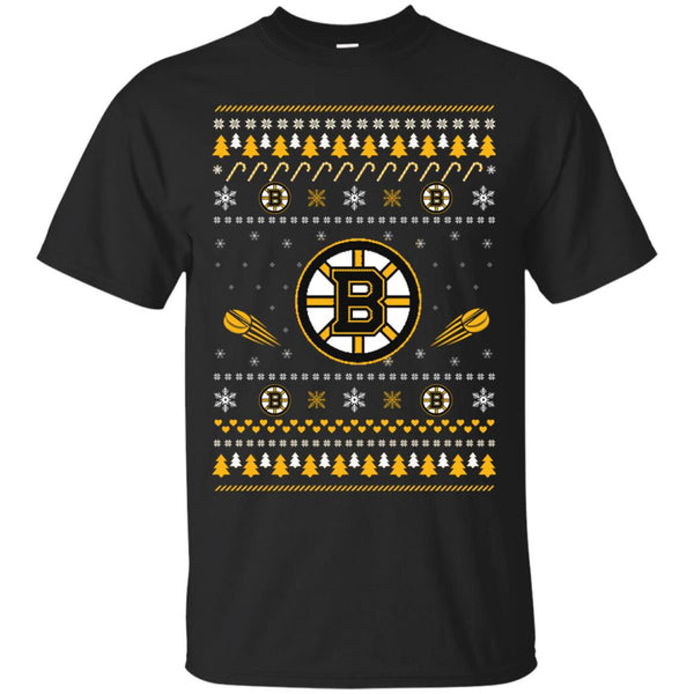 Boston Bruins Stitch Knitting Style T Shirt.jpg