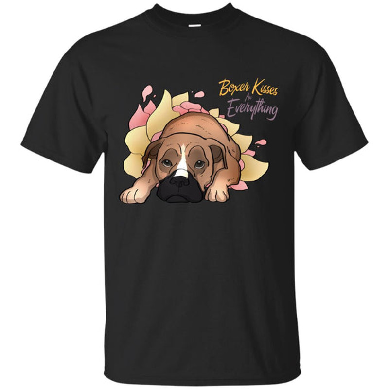 Boxer Kisses Fix Everything T Shirts.jpg