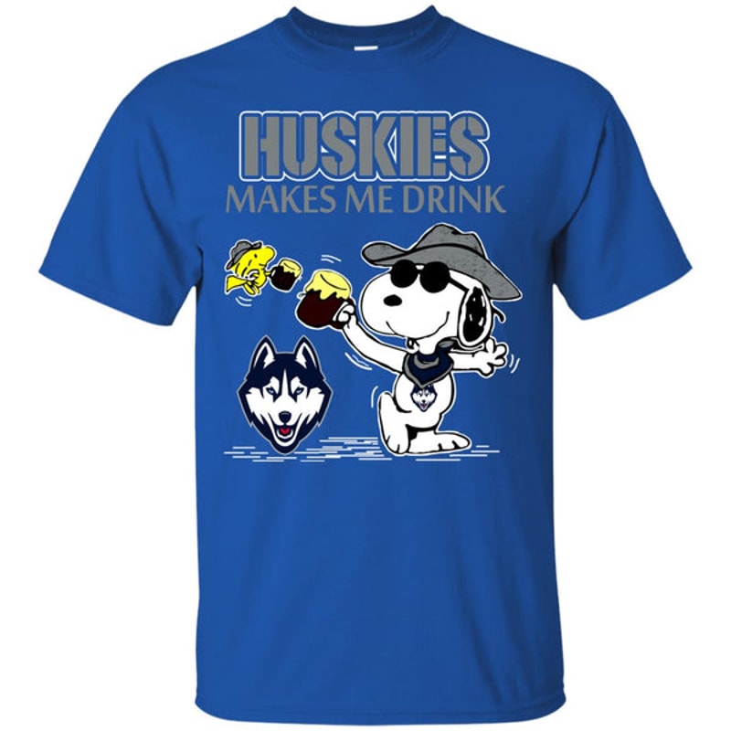 Connecticut Huskies Make Me Drinks T Shirts.jpg