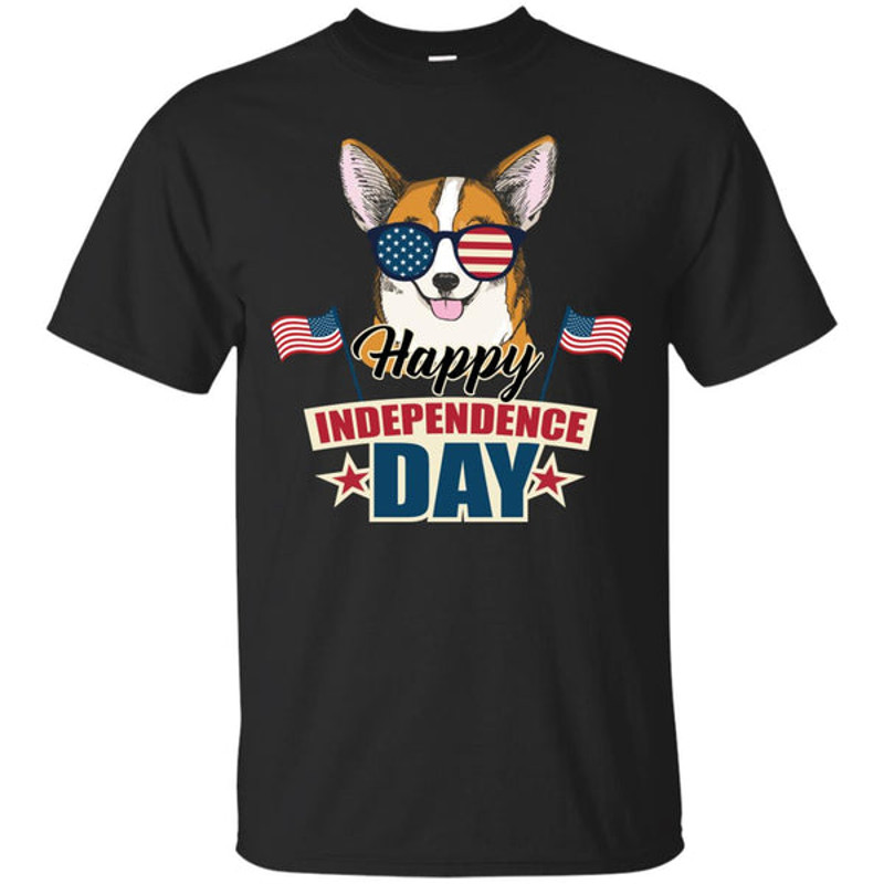 Corgi - Happy Independence Day T Shirts Ver 1.jpg