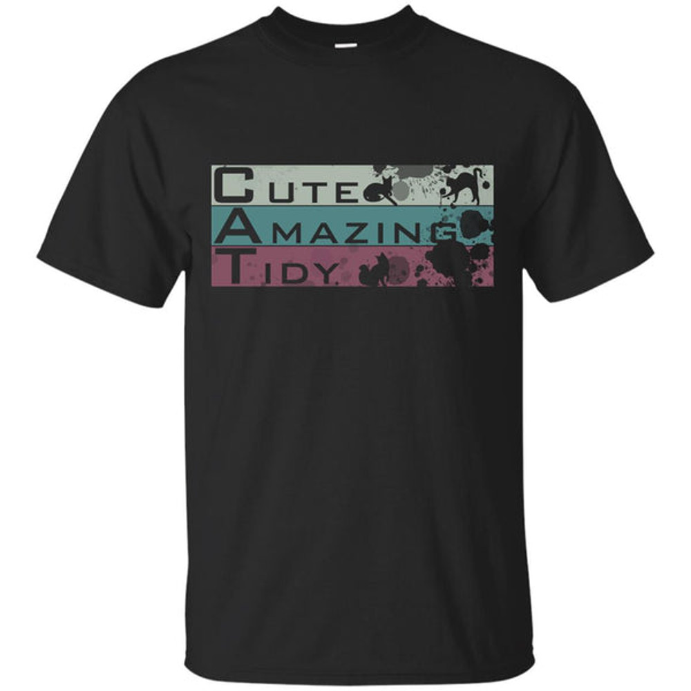 Cute Amazing Tidy Cat T Shirts.jpg