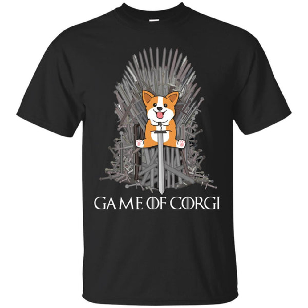 Cute Corgi T Shirts - Game Of Corgi, is cool gift for your friends.jpg
