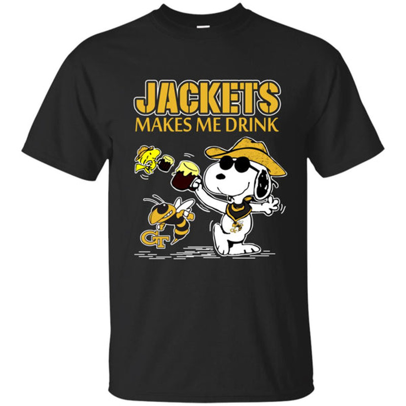 Georgia Tech Yellow Jackets Make Me Drinks T Shirts.jpg