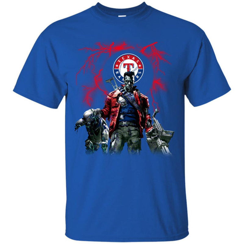 Guns Texas Rangers T Shirt.jpg