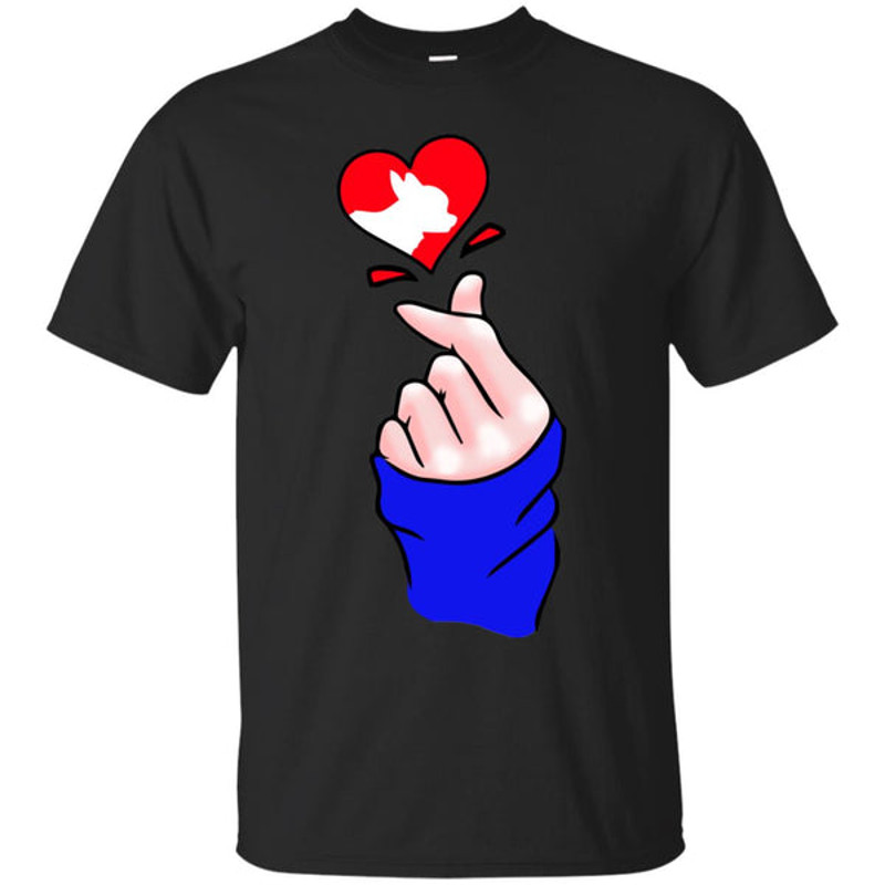 Heart Shape Chihuahua T Shirts.jpg