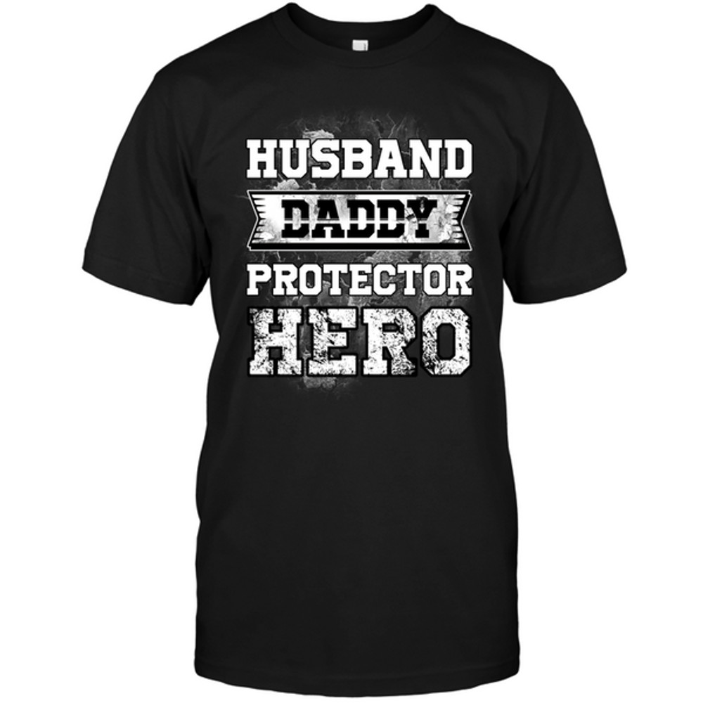 Husband Daddy Protector Hero T Shirts.png