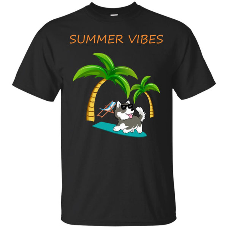 Husky - Summer Vibes T Shirts.jpg