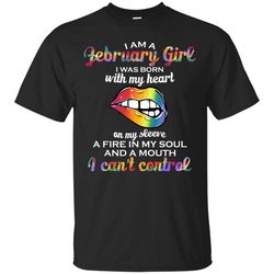 i am a february girl t shirts 1