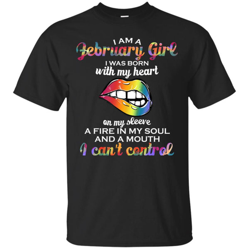 I Am A February Girl T Shirts.jpg