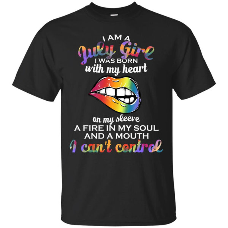 I Am A July Girl T Shirts.jpg