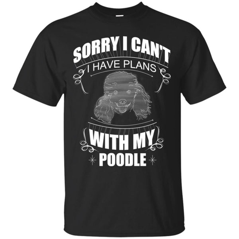 I Have A Plan With My Poodle T Shirts.jpg