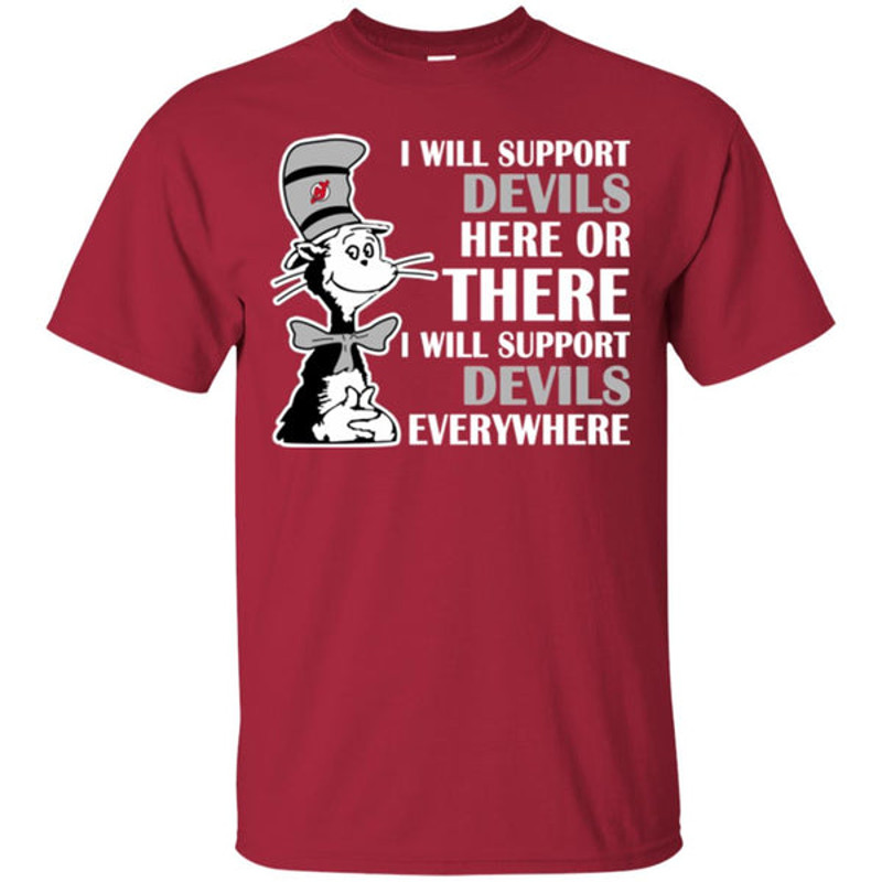 I Will Support Everywhere New Jersey Devils T Shirts.jpg