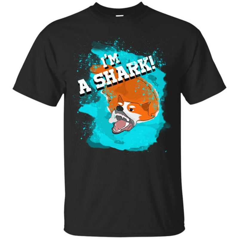 Im A Corgi Shark T Shirts Ver 1.jpg