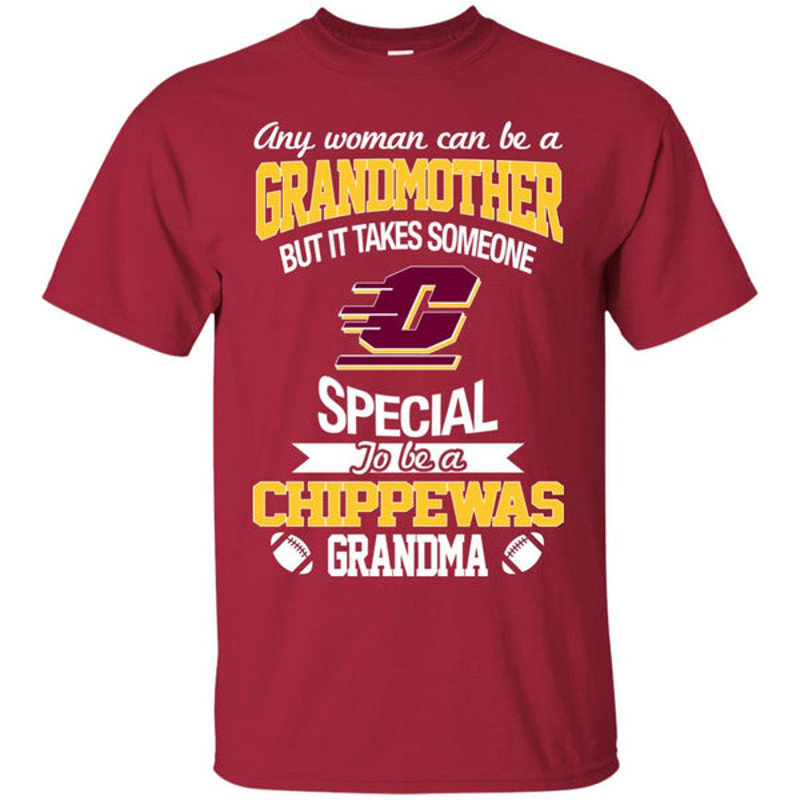 It Takes Someone Special To Be A Central Michigan Chippewas Grandma T Shirts.jpg
