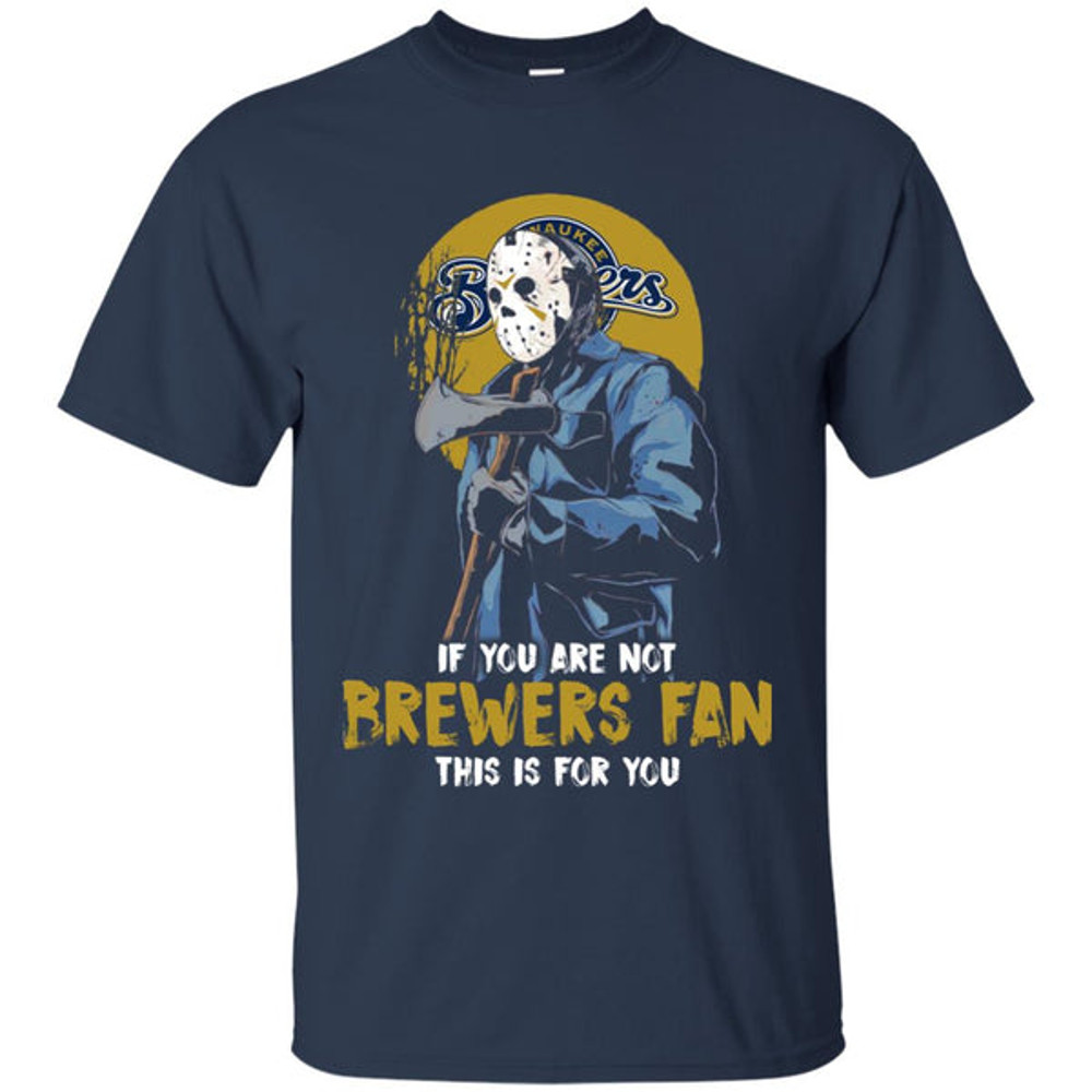 Jason With His Axe Milwaukee Brewers T Shirts.jpg