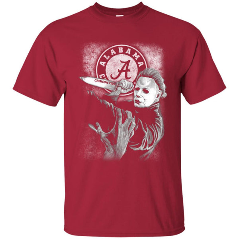 Michael Jason Myers Friday The 13th Alabama Crimson Tide Halloween T Shirts.jpg