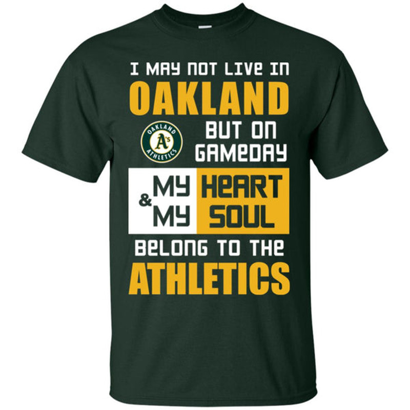My Heart And My Soul Belong To The Athletics T Shirts.jpg