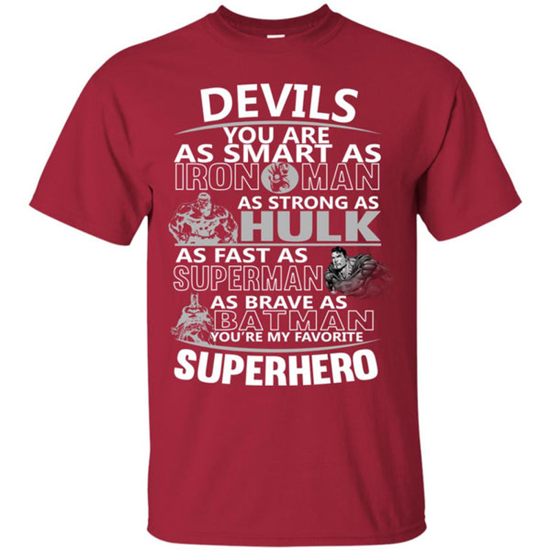 New Jersey Devils You're My Favorite Super Hero T Shirts.jpg
