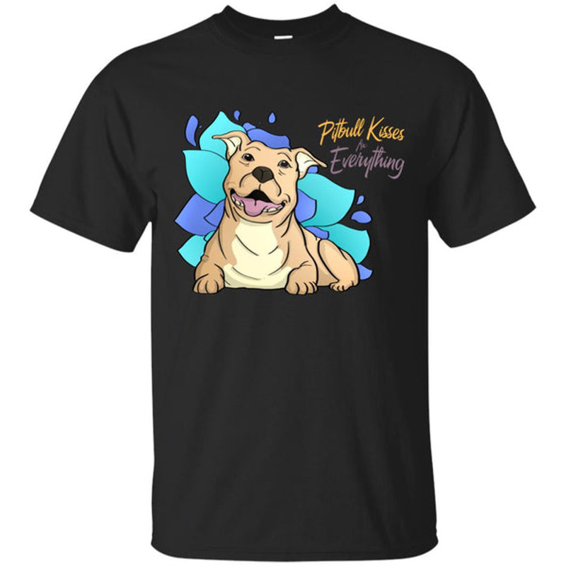 Pitbull Kisses Fix Everything T Shirts.jpg