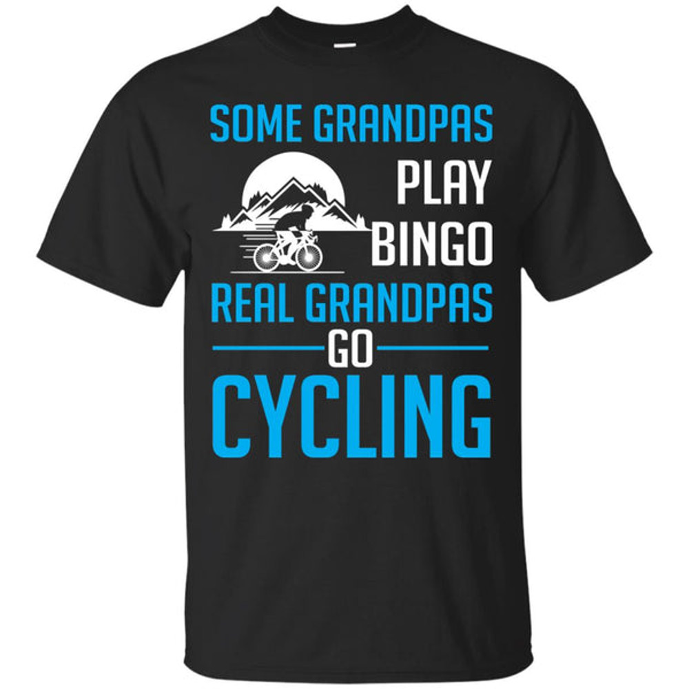 Real Grandpas Go Cycling T Shirts.jpg