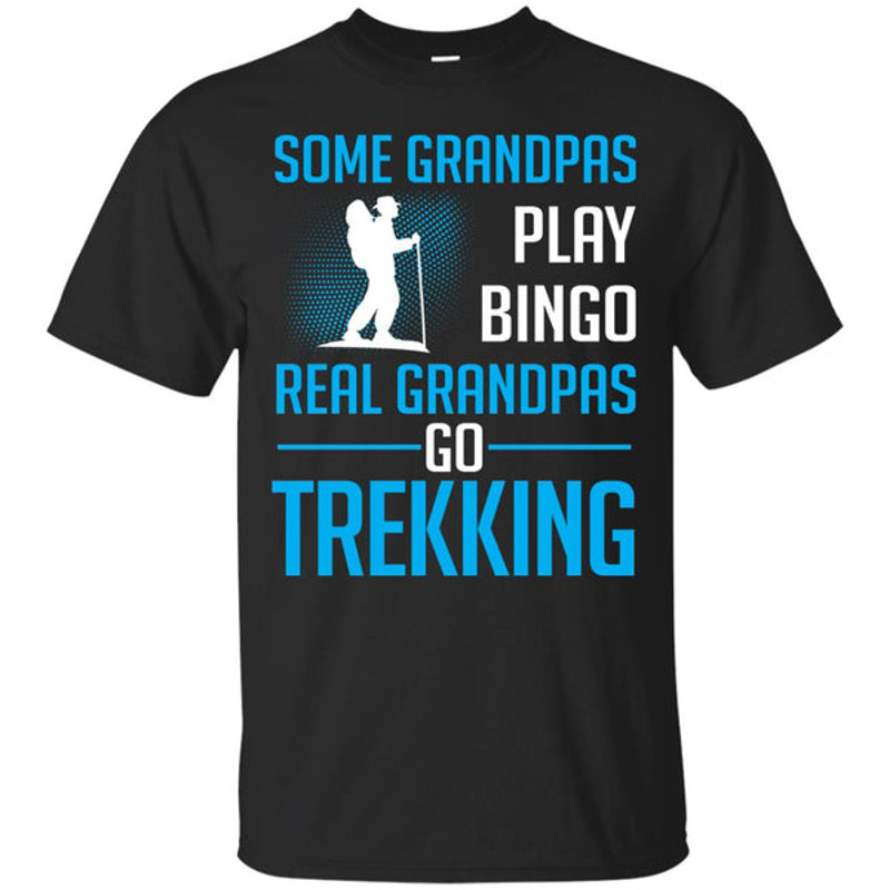 Real Grandpas Go Trekking T Shirts.jpg