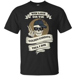 Skull Say Hi Vegas Golden Knights T Shirts.jpg