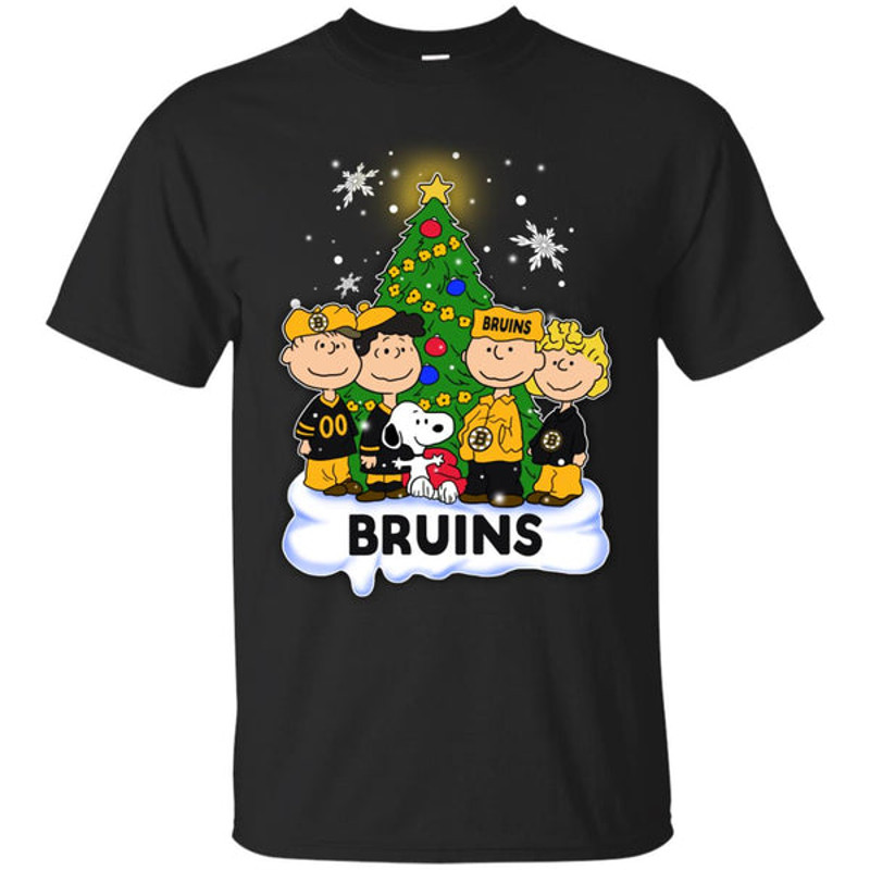 Snoopy The Peanuts Boston Bruins Christmas T Shirts.jpg