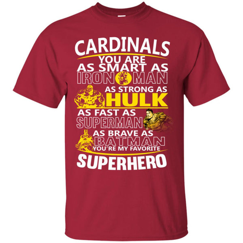 St. Louis Cardinals You're My Favorite Super Hero T Shirts.jpg