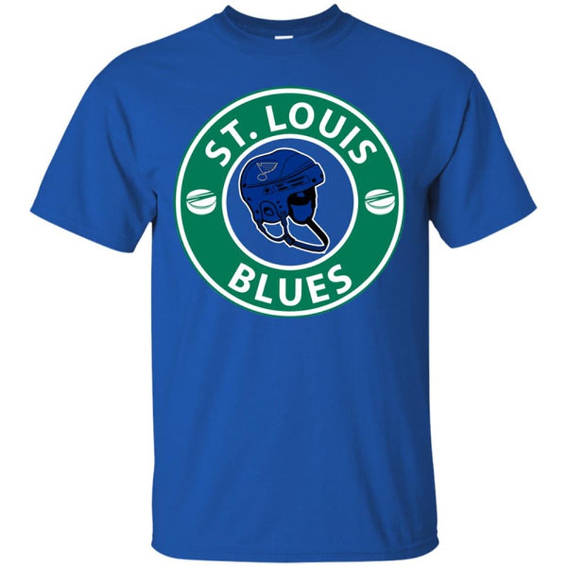 Starbucks Coffee St. Louis Blues T Shirts.jpg