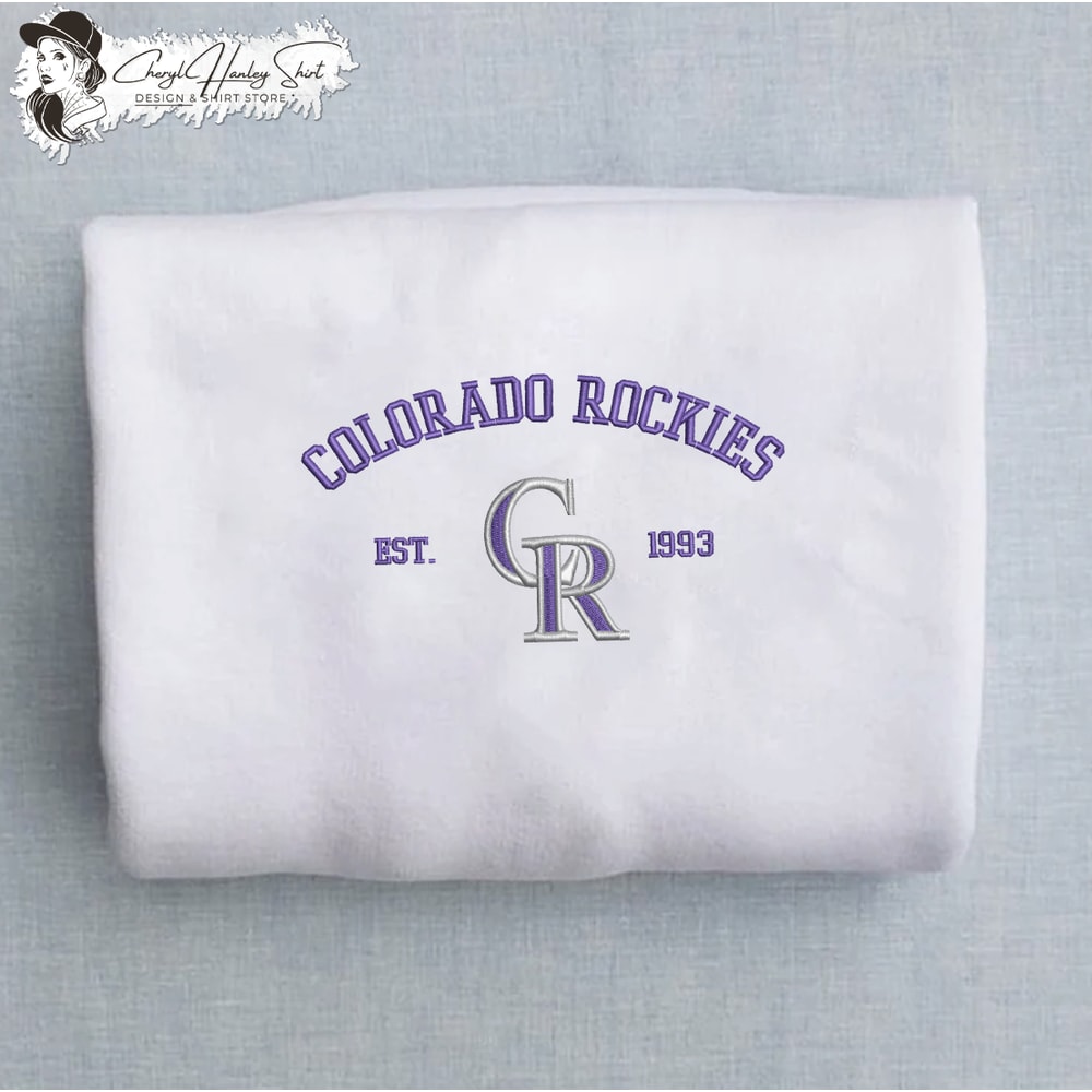 Colorado Rockies est 1993 Embroidered Unisex Shirt, MLB T Shirt, Baseball, MLB Embroidery Hoodie, MLB Sweatshirt.jpg