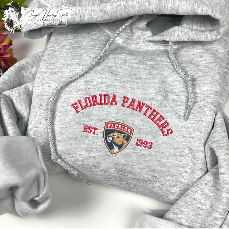Florida Panthers Embroidered Sweatshirt, NHL Embroidered Sweater, Embroidered NHL Shirt, Hockey Embroidered Hoodie.jpg